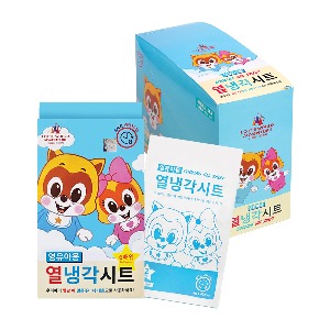 롯데월드 어드벤처 영유아 열냉각시트 6매입 10박스